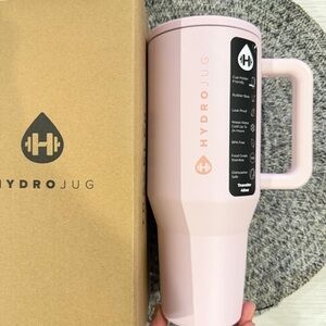 Hydrojug 40oz tumbler pink sand